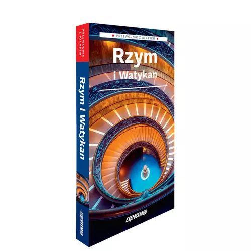 Rzym i Watykan 2w1: przewodnik + atlas. ExpressMap