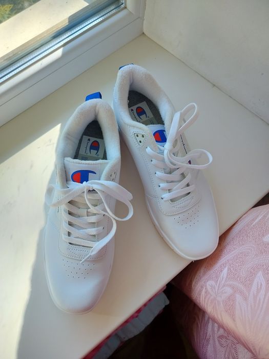 Кросівки чоловічі Champion білі 44 розмір Кеди Чемпіон