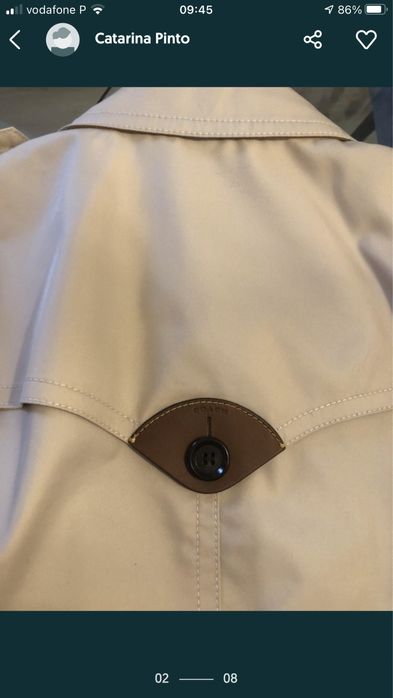 Trench coat Coach NOVA