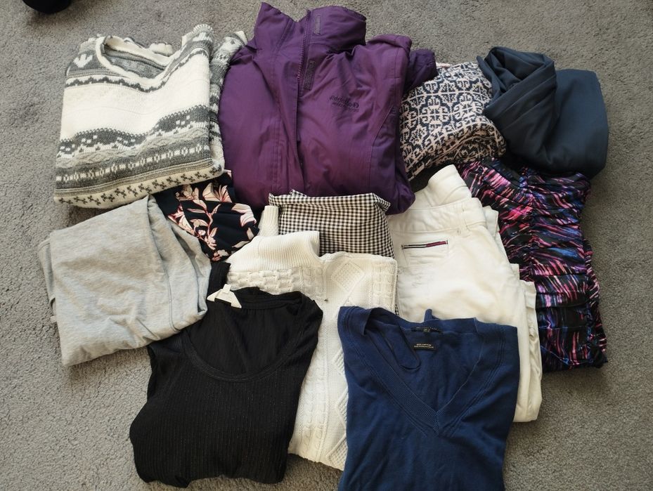 Zestaw ubran damskich eleganckie Guess Hilfiger 36/38