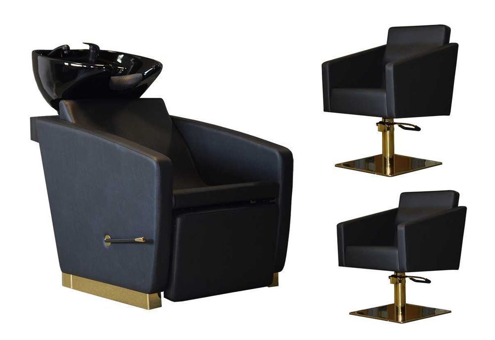 PROMOCJA Zestaw mebli fryzjerskich Myjnia fryzjerska + 2 fotele fryz