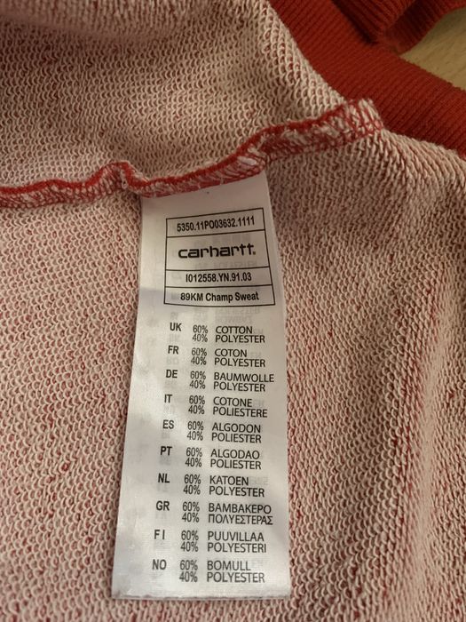 Męska bluza Carhartt WIP 89KM Champ Sweat M I012558