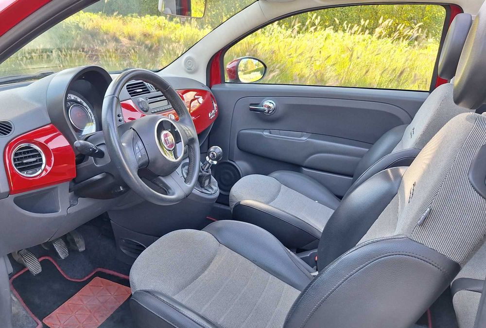 Fiat 500c Cabrio Sport  1.2cc 69cv OCASIÃO!