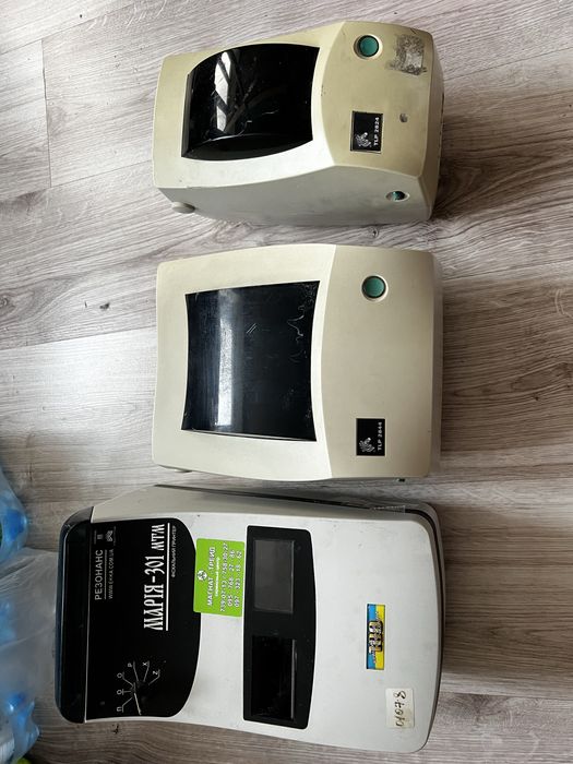 Кассовый аппарат zebra tlp2844,мрия-301мтм