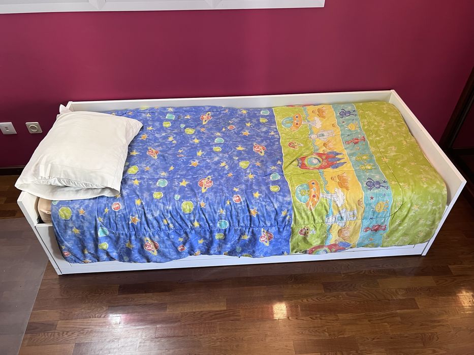 Cama infantil branca