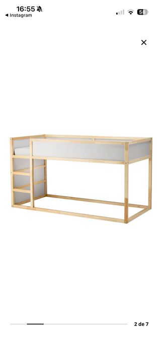 Cama reversível ikea