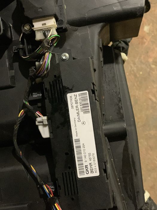 Печка пічка Mercedes Benz W220