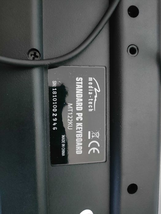 Klawiatura Media-Tech MT122KU (US)