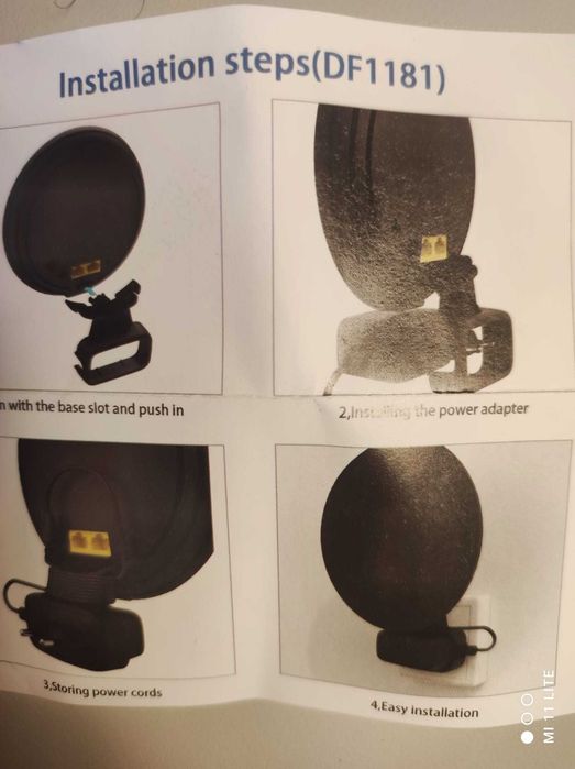 Suporte de parede para instalar o Wi-Fi