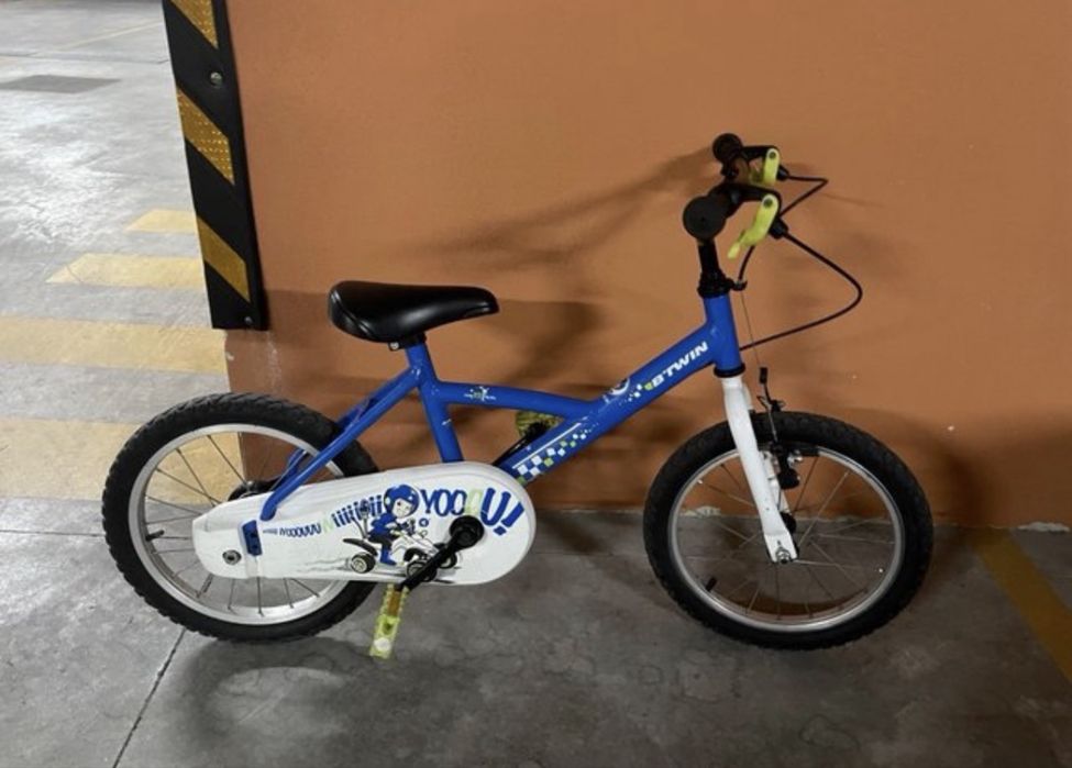 Bicicleta roda 16’Bwin decatlon