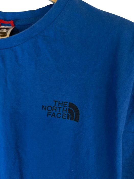 Koszulka the north face niebieska l