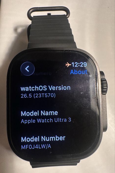 Apple Watch Ultra 3 - Titânio - Como Novo