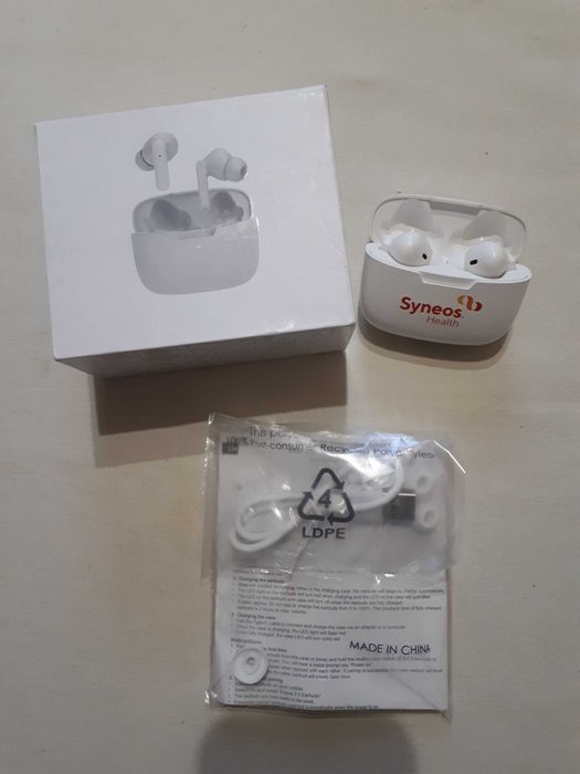 Бездротові Bluetooth навушники Essos 2.0  білі