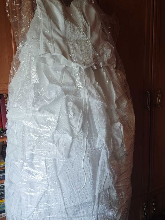 Suknia ślubna biała rozm 36/38