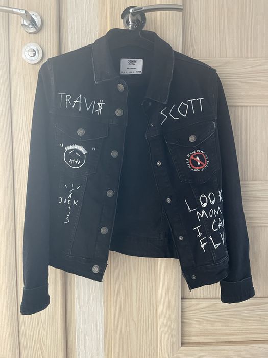 dżinsowa kurtka travis scott jeans
