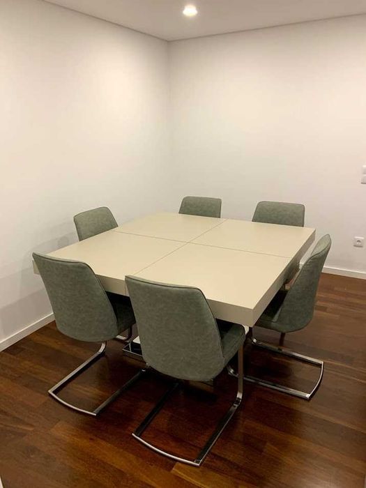 Conjunto de 6 cadeiras de sala de jantar