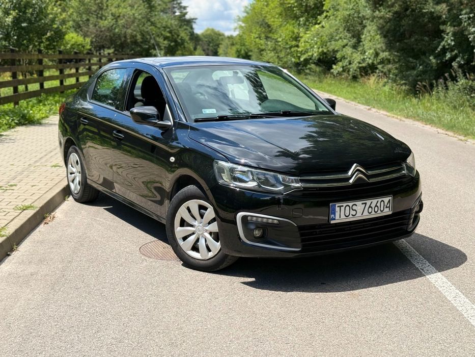 Citroën C-Elysée 2017r._1,2B_82KM_Nawi_Kamera_Gwarancja_12m.