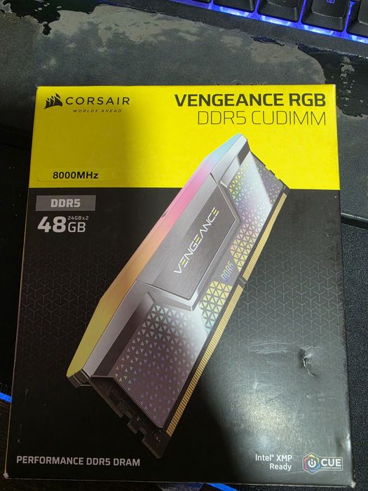 Ram ddr5 corsair cudimm 8000