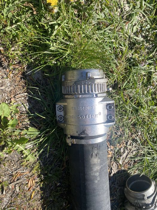 Wąż, węże do cysterny kilka sztuk w róznym stanie