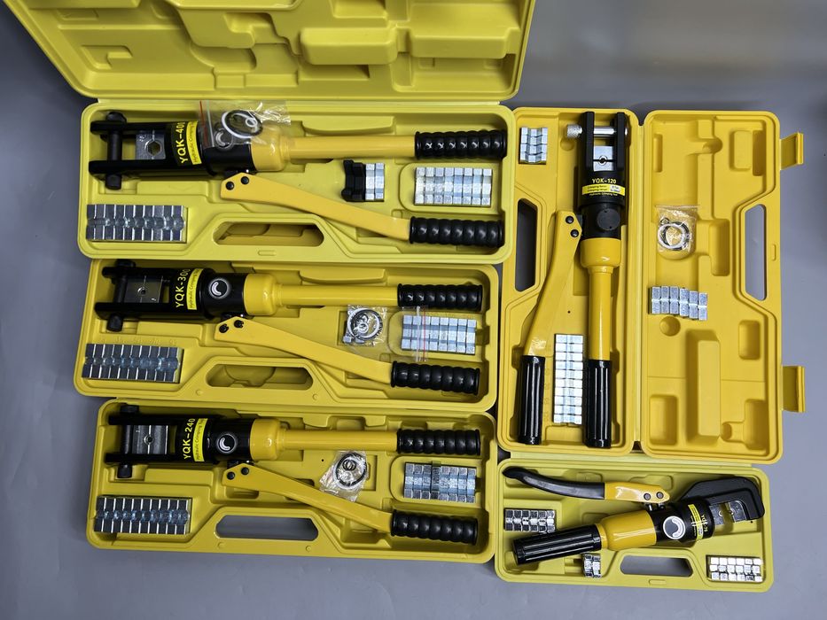 Пресс гидравлический ручной ПГР YQK Опрессовочный инструмент Обжимка