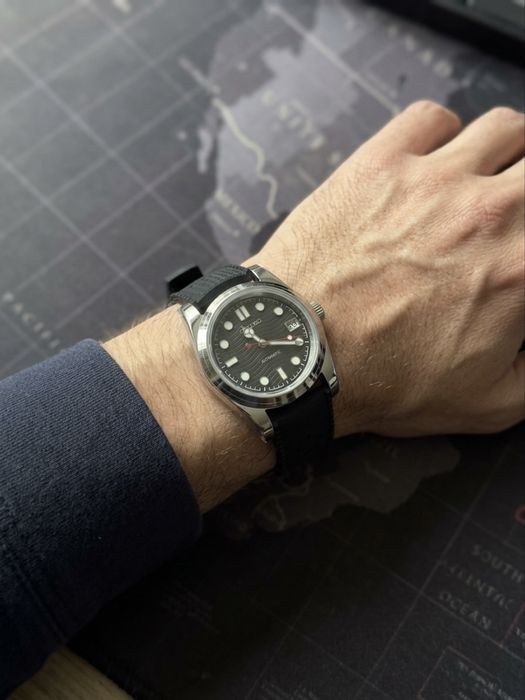 Relogio Automatico Seiko Mod Black Seamaster