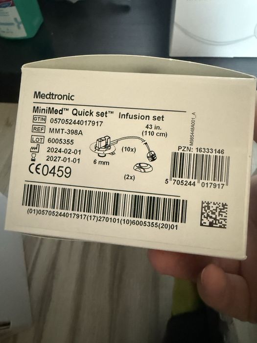 Wklucia Medtronic Quick-set MiniMed 60/110 cm