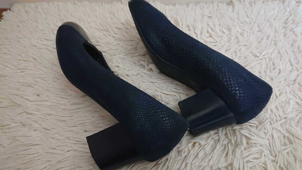 Buty Sergio Leone rozm.37 granatowe