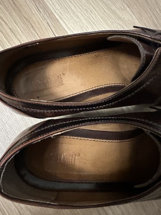 Туфли кожаные 41 р оксфорды Fabio Conti