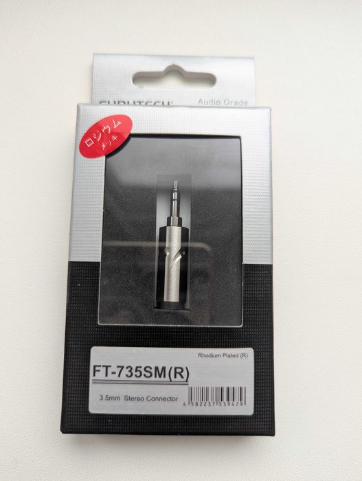 Коннектор Furutech FT-735SM(R) 3.5 mm родий