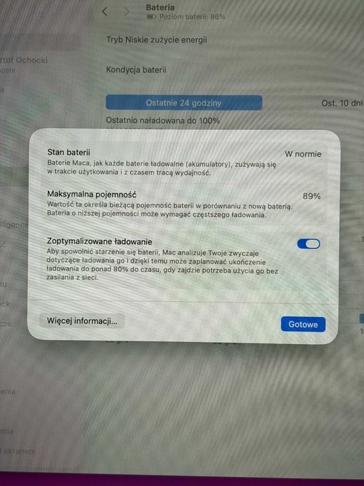 MacBook Pro 13' M1 16GB 2 TB stan idealny 2022 r.