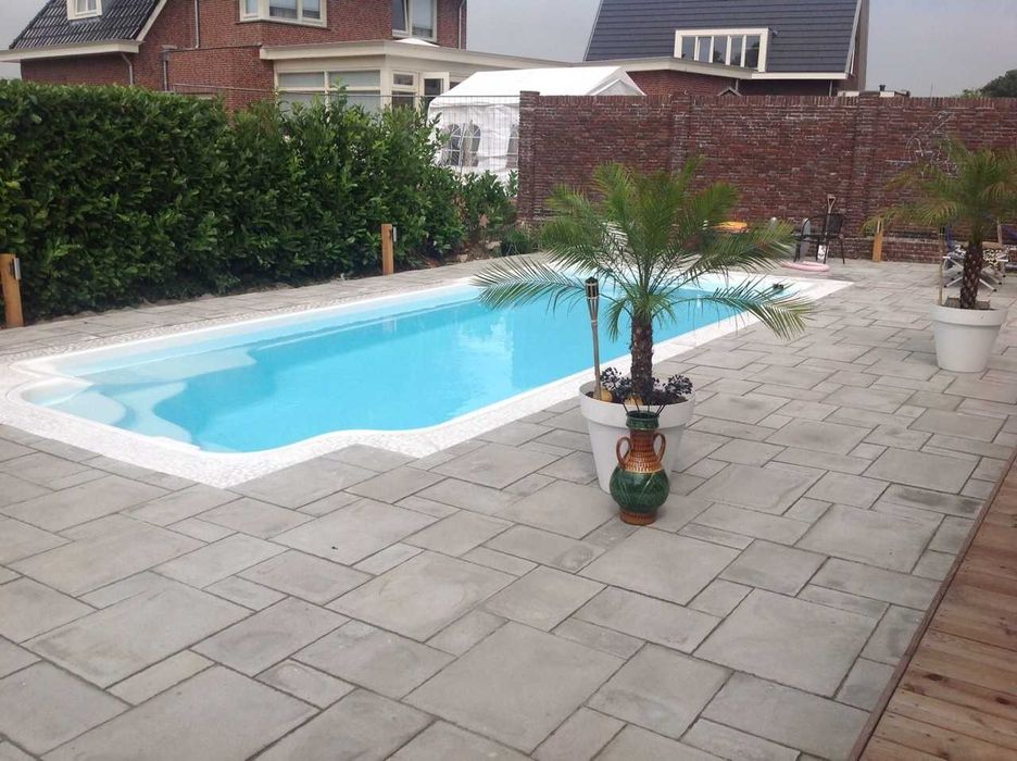 Basen poliestrowy 5,18 x 2,75 x 1,30m ogrodowy do wkopania PREMIUM