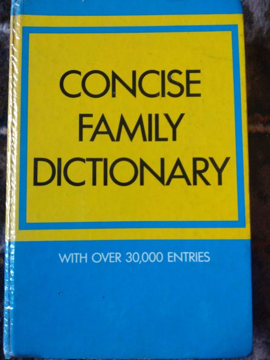 Concise family dictionary