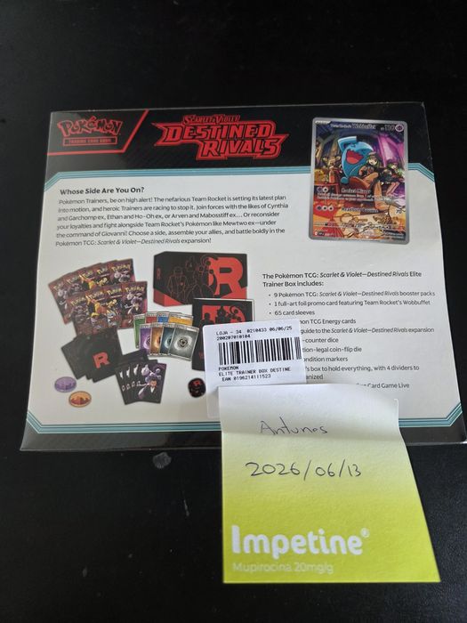 Destined Rivals Elite Trainer Box ETB