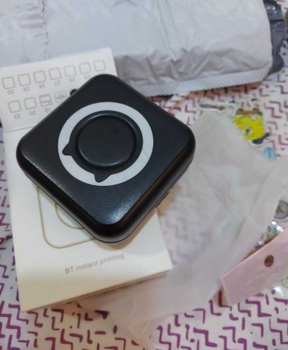 Термо міні-принтер кишеньковий Bluetooth з батареєю – друк без чорнил!