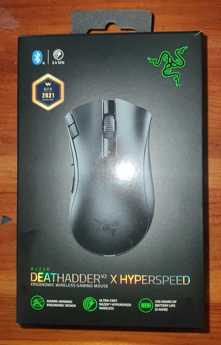 Razer Deathadder V2 X HyperSpeed - Com Garantia + Todos Acessórios