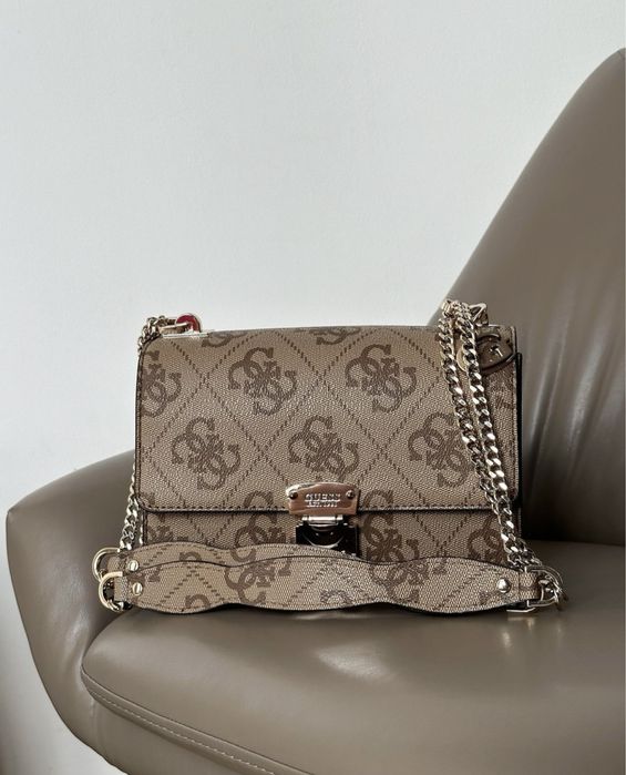 Сумка Guess Eliette Лого Латте оригінал