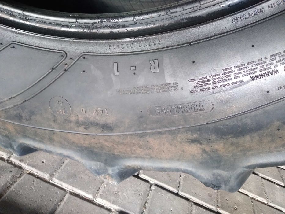 opony 540/65r38 CONTINETAL CONTRAKT AC 65 bieżnik ok 2.2 cm