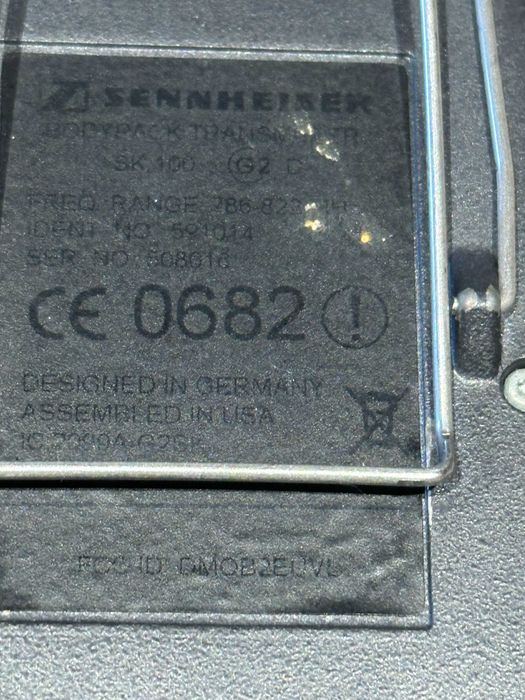 Sennheiser Evolution EW 100 G2 profesjonalny zestaw bezprzewodowy