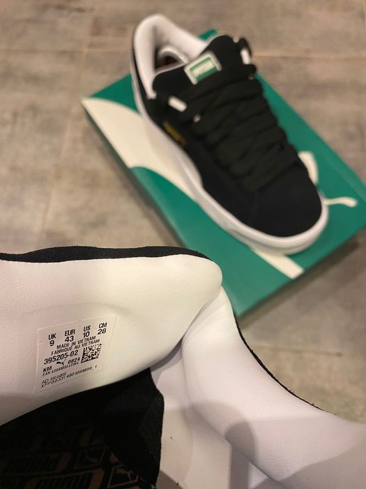 NOWE W PUDEŁKU Puma Suede XL 43 r 28 cm buty czarne adidasy sportowe