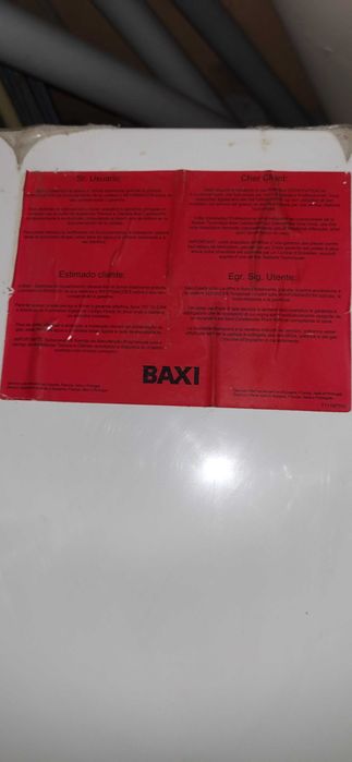 Caldeira a gás Baxi NEODENS PLUS