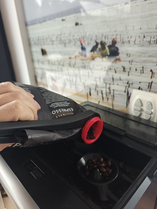 System zamykania torebki na kawę