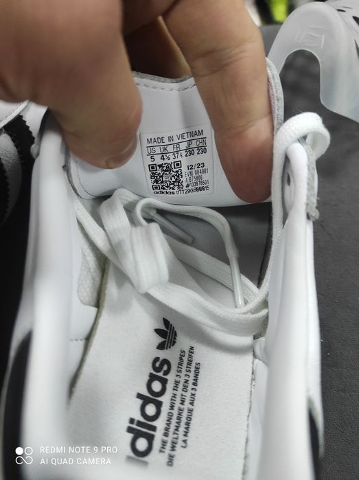 ОРИГІНАЛ 100% Кросівки Adidas Samba Og White B75806 37