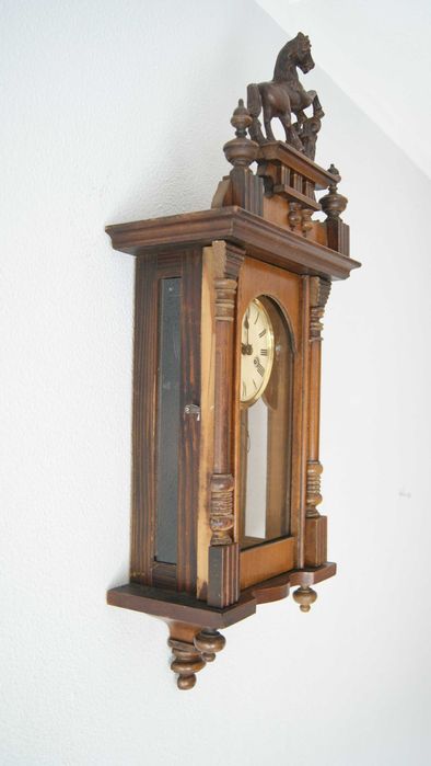 254 Zegar wiszący mechaniczny Junghans z 1912 roku