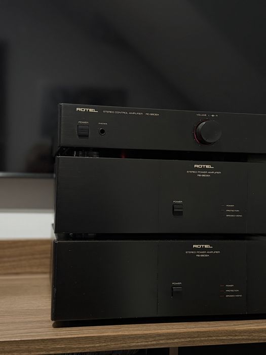 Zestaw ROTEL 2x RB-980BX + RC-980BX / 2x360W