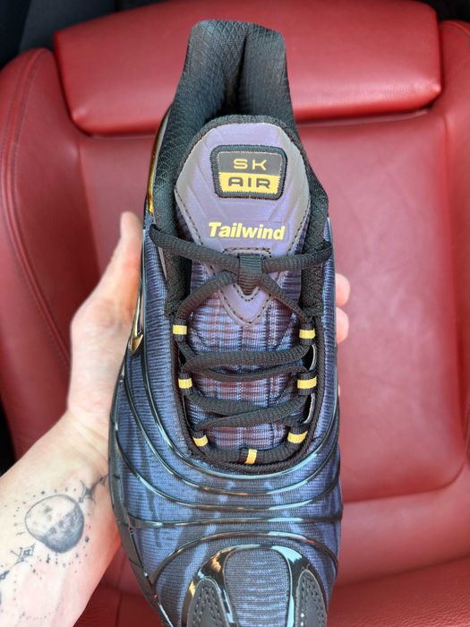 (ОПЛАТА ПІСЛЯ ОГЛЯДУ)Nike Skepta x Air Max Tailwind 5 Black Gold Найк Скепта х Аір Макс Тайлвайнд 5 Чорно-золоті