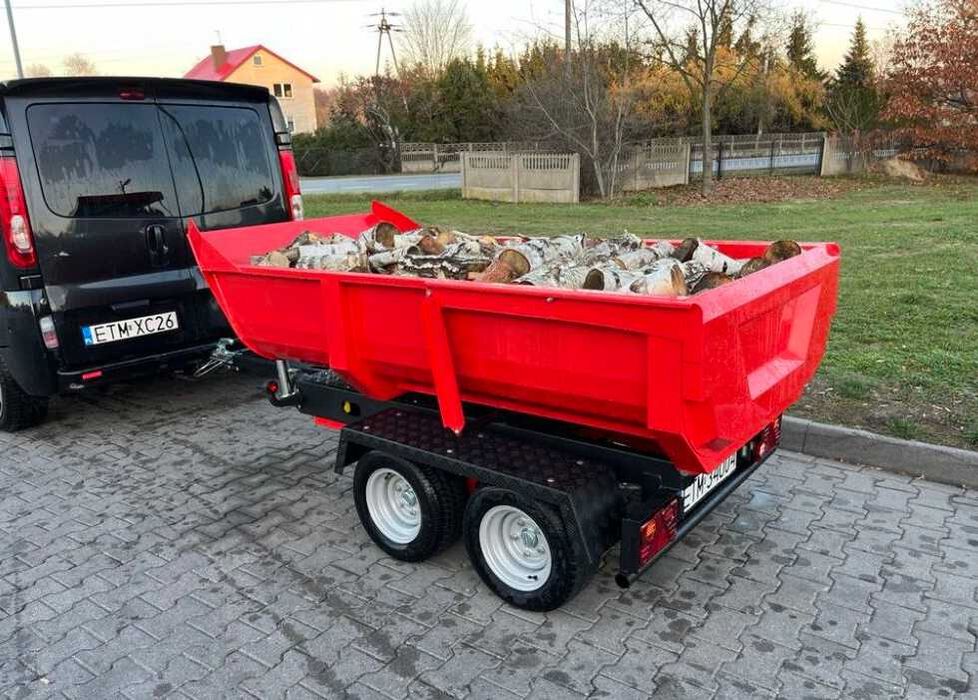Przyczepa z wywrotem pod quada, utv, auto, ciągnik