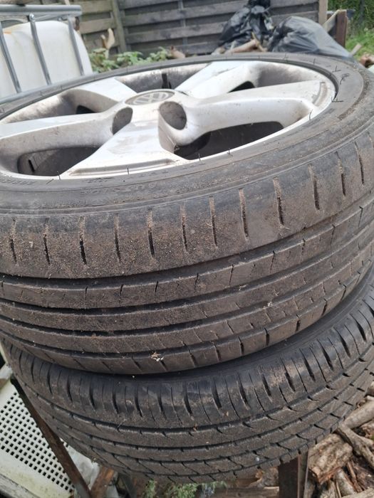 Alufelgi wv 17 cali opony letnie