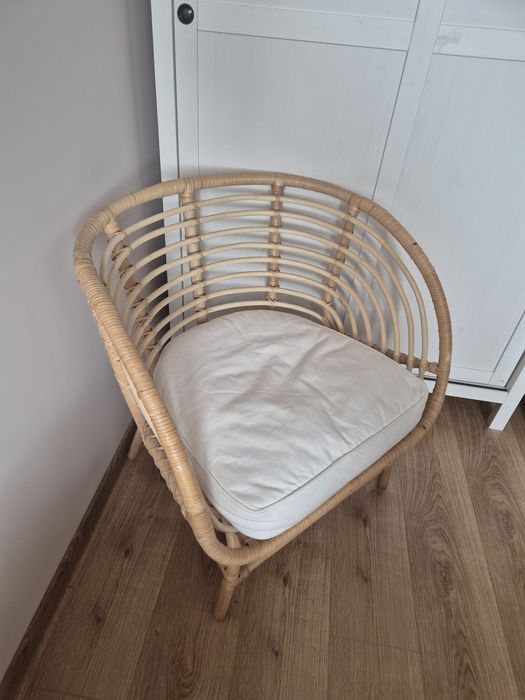 Fotel rattan Ikea