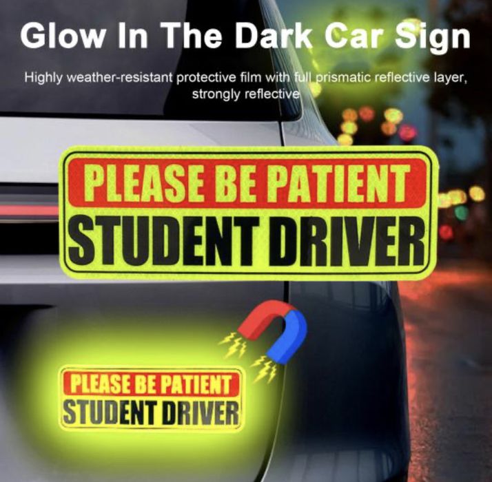 Магнитная наклейка на авто