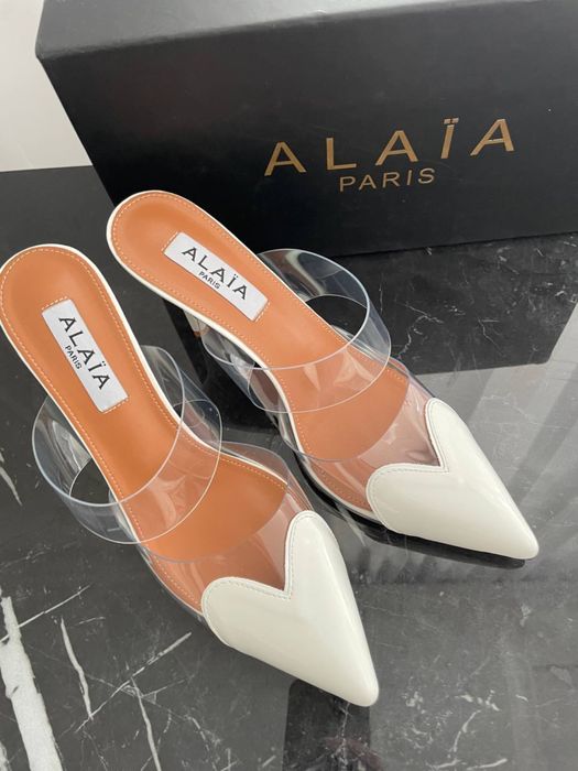 Туфлі туфли Alaia Alaïa  Алайя сердечко серце серце Алайа Алая Алаїа